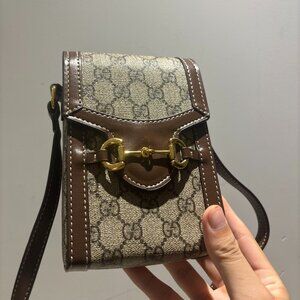 Gucci mobile phone bag crossbody bag